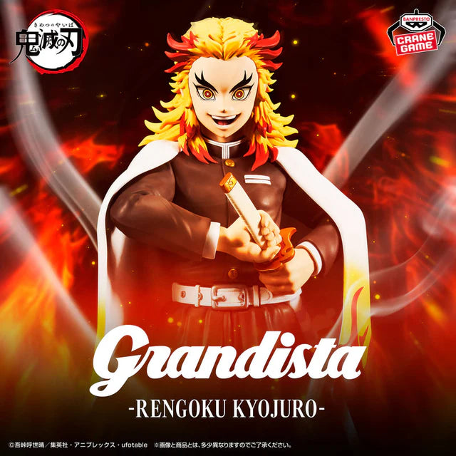 Bandai Spirits Banpresto - Demon Slayer Kimetsu no Yaiba - Rengoku Kyojuro - Grandista