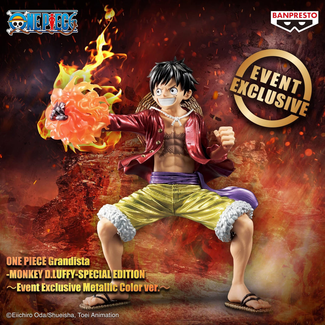 Banpresto - One Piece - Monkey D. Luffy Grandista Special Edition