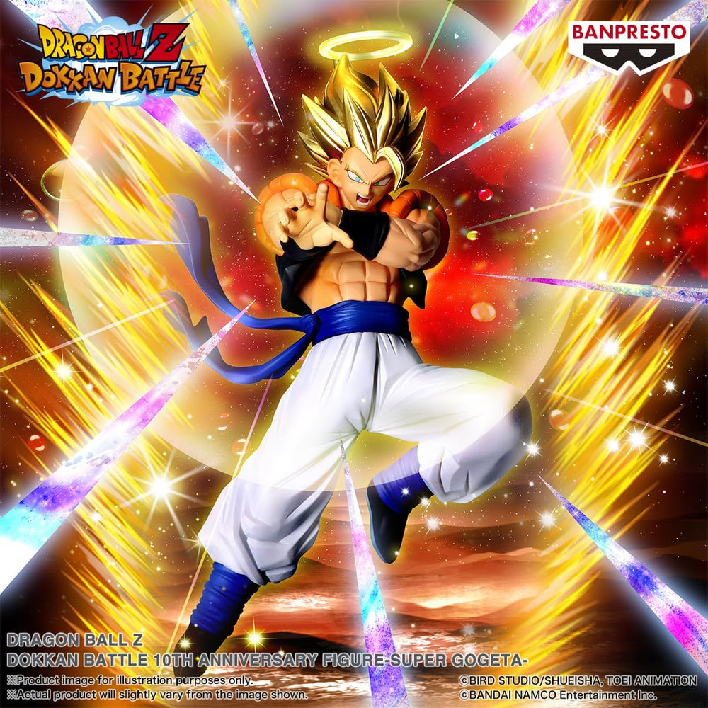 Banpresto - Dragon Ball Z - Super Gogeta Dokkan Battle 10th Anniversary Figure