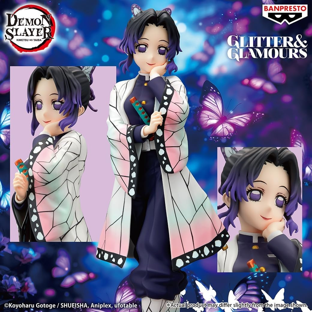 Banpresto - Demon Slayer: Kimetsu no Yaiba - Shinobu Kocho - Glitter & Glamours Figure