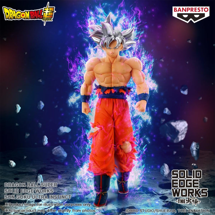 Banpresto - Dragon Ball Super - Son Goku Ultra Instinct Solid Edge Works