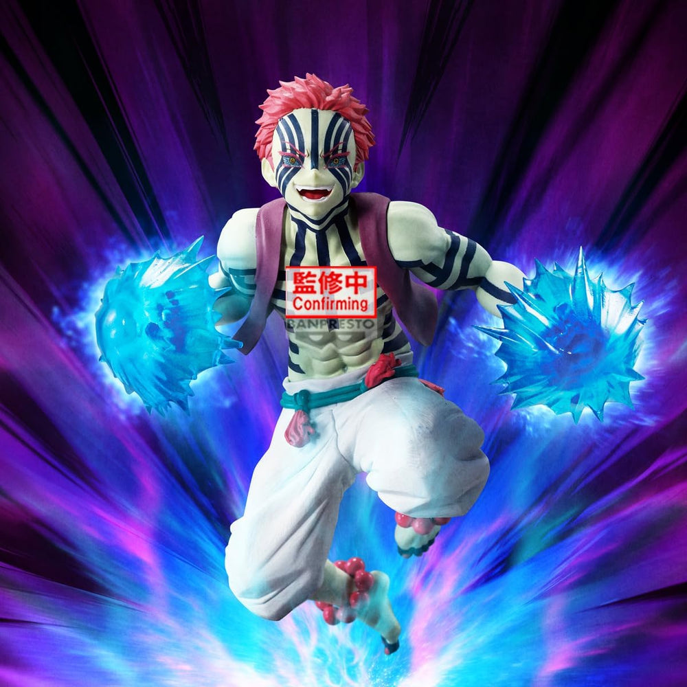 Banpresto - Demon Slayer: Kimetsu no Yaiba - Akaza Vibration Stars Plus