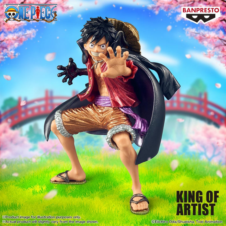 Banpresto One Piece Monkey D. Luffy Land of Wano II King of Artist Special Version Figure