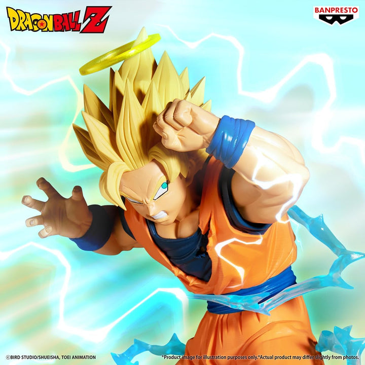 Banpresto Dragon Ball Z Super Saiyan 2 Son Goku vs Majin Vegeta Match Makers Figure