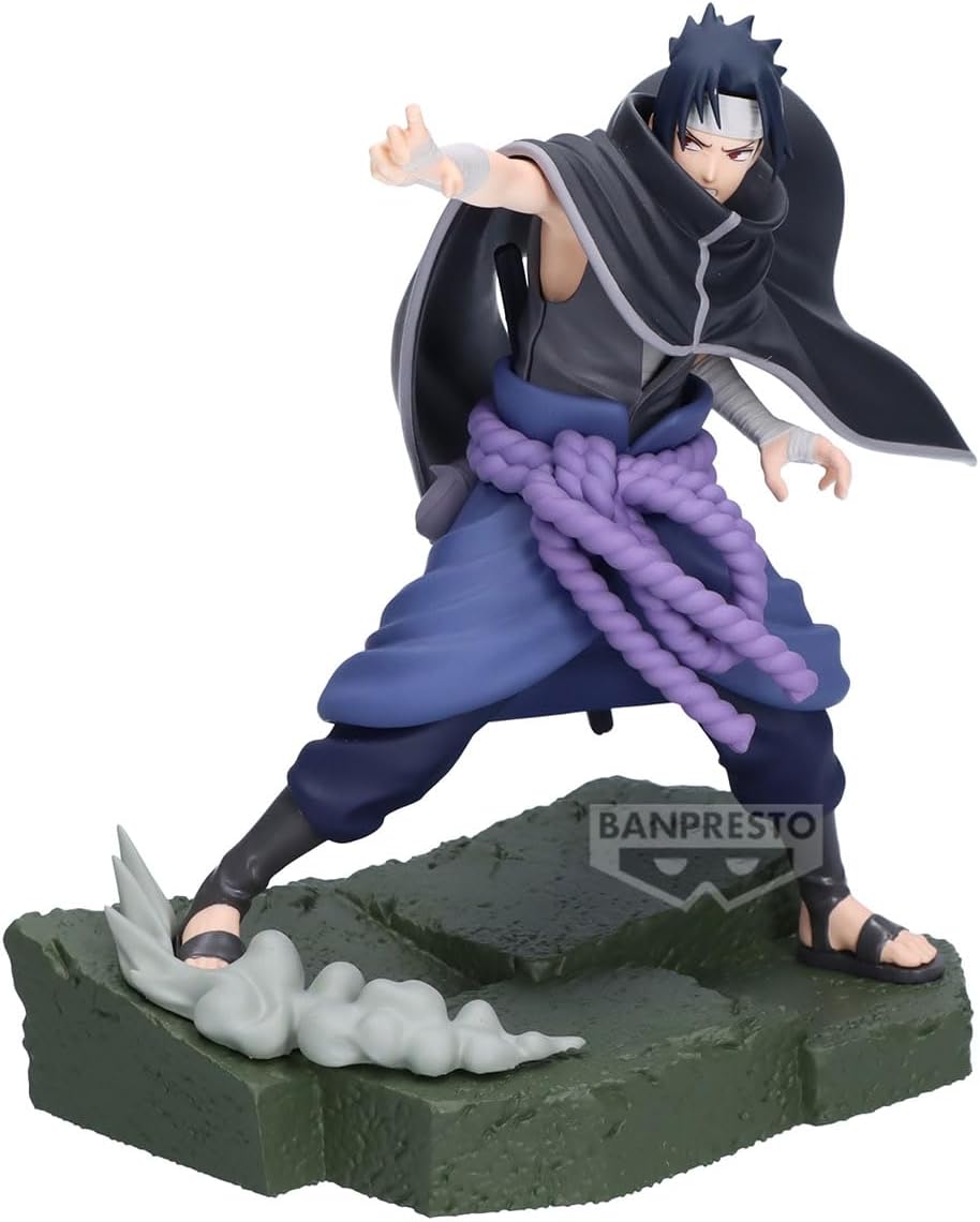 Banpresto - Naruto Shippuden - Sasuke Uchiha - Combination Battle Figure