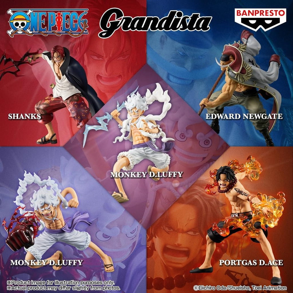 Banpresto - One Piece - Monkey D. Luffy Gear 5 - Grandista Special Edition Figure