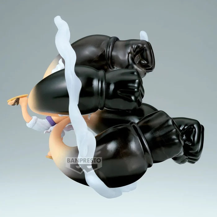 Banpresto - One Piece - Monkey D. Luffy - Gear 5 Gum-Gum Dawn Gatling Ver. - World Collectable Figure Special