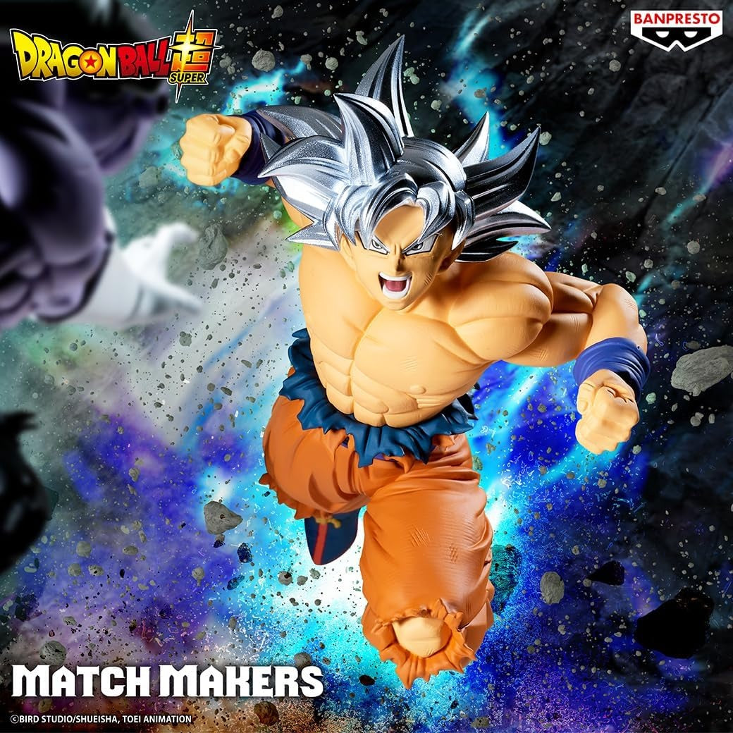 Banpresto - Dragon Ball Super - Son Goku Ultra Instinct vs Jiren - Match Makers Figure