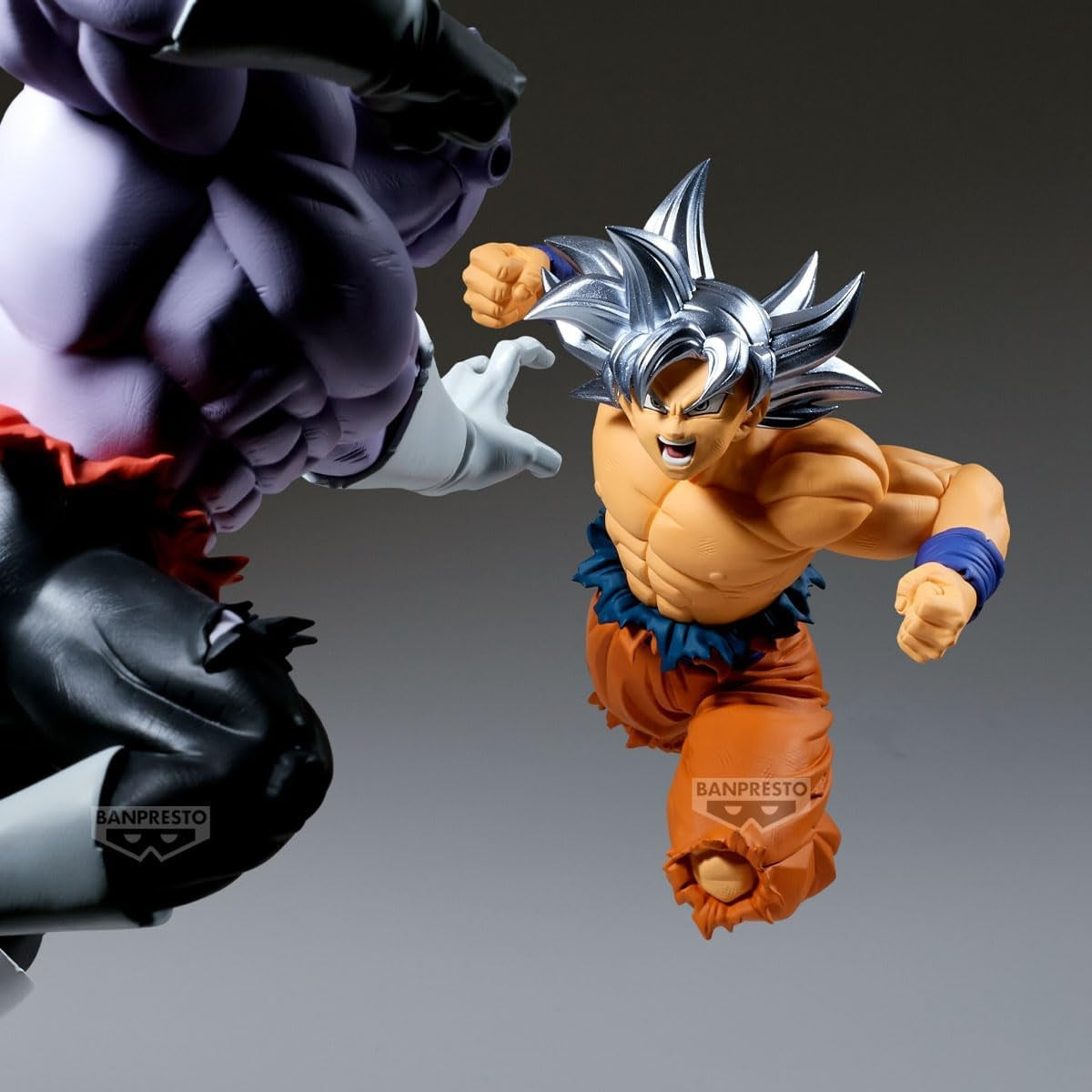 Banpresto - Dragon Ball Super - Son Goku Ultra Instinct vs Jiren - Match Makers Figure
