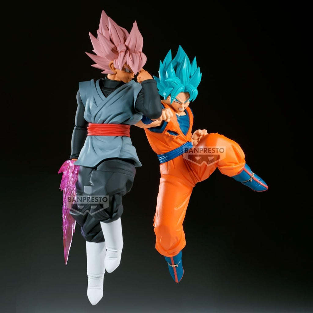Banpresto - Dragon Ball Super - Son Goku vs Goku Black Super Saiyan Rose - Match Makers Figure