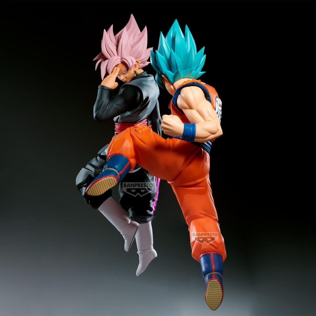 Banpresto - Dragon Ball Super - Goku Black Super Saiyan Rose vs Son Goku - Match Makers Figure