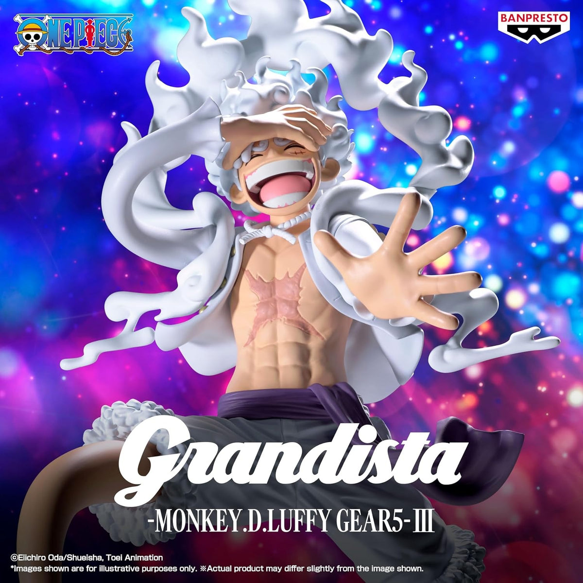 Banpresto - One Piece - Monkey D. Luffy Gear 5 III - Grandista Figure