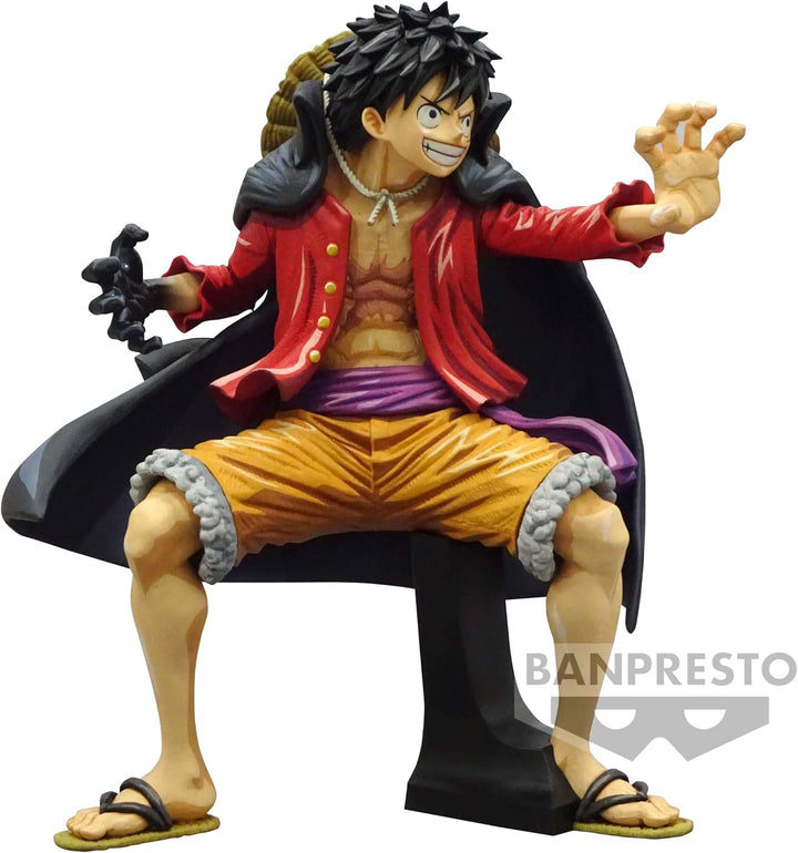 Banpresto - One Piece - Monkey D. Luffy Wanokuni - Manga Dimensions King of Artist Bandai Spirits Figure