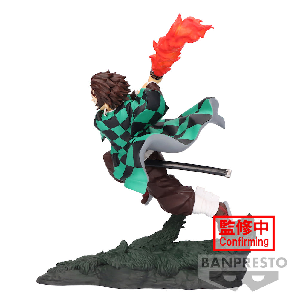 Banpresto - Demon Slayer: Kimetsu no Yaiba - Tanjiro Kamado Combination Battle Bandai Spirits Figure