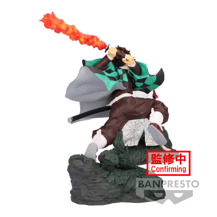 Banpresto - Demon Slayer: Kimetsu no Yaiba - Tanjiro Kamado Combination Battle Bandai Spirits Figure