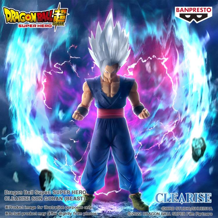 Banpresto Dragon Ball Super: Super Hero Son Gohan Beast Clearise Bandai Spirits Figure