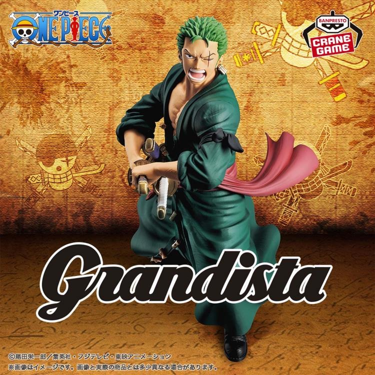 Banpresto One Piece Roronoa Zoro Grandista Bandai Spirits Figure