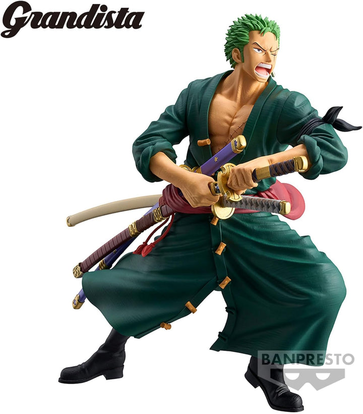 Banpresto One Piece Roronoa Zoro Grandista Bandai Spirits Figure