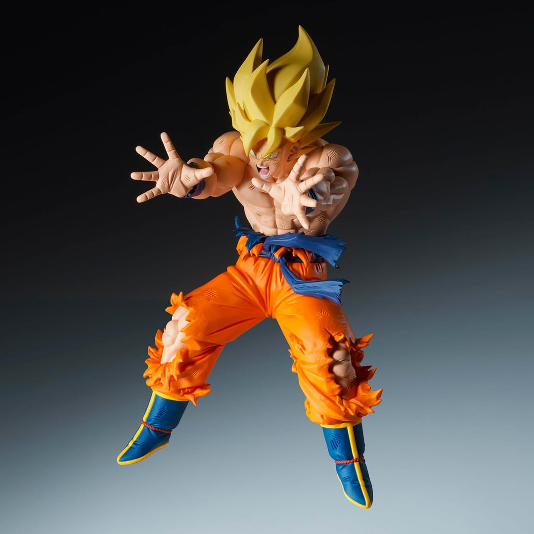 Banpresto - Dragon Ball Z - Super Saiyan Son Goku Vs Cooler Ver. Match Makers Bandai Spirits Figure