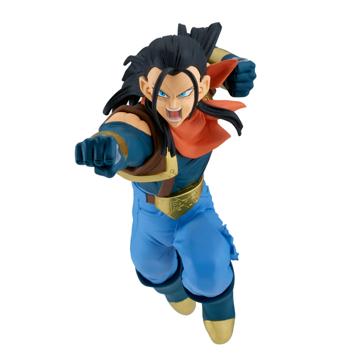 Banpresto - Dragon Ball GT - Super Android #17 Vs Super Saiyan Son Goku Match Makers Bandai Spirits Figure