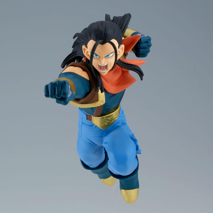 Banpresto - Dragon Ball GT - Super Android #17 Vs Super Saiyan Son Goku Match Makers Bandai Spirits Figure