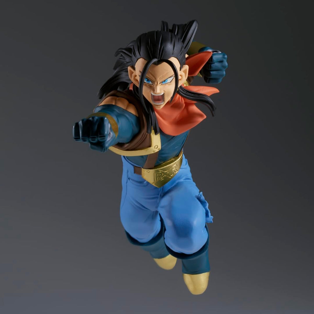 Banpresto - Dragon Ball GT - Super Android #17 Vs Super Saiyan Son Goku Match Makers Bandai Spirits Figure