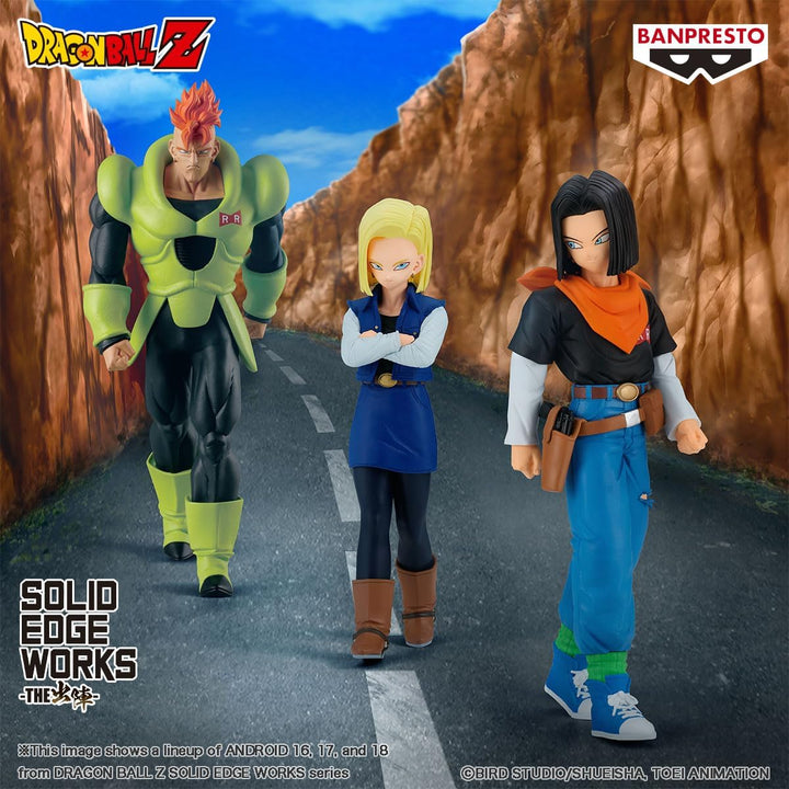 Banpresto - Dragon Ball Z - Android 16 Bandai Spirits Solid Edge Works Figure