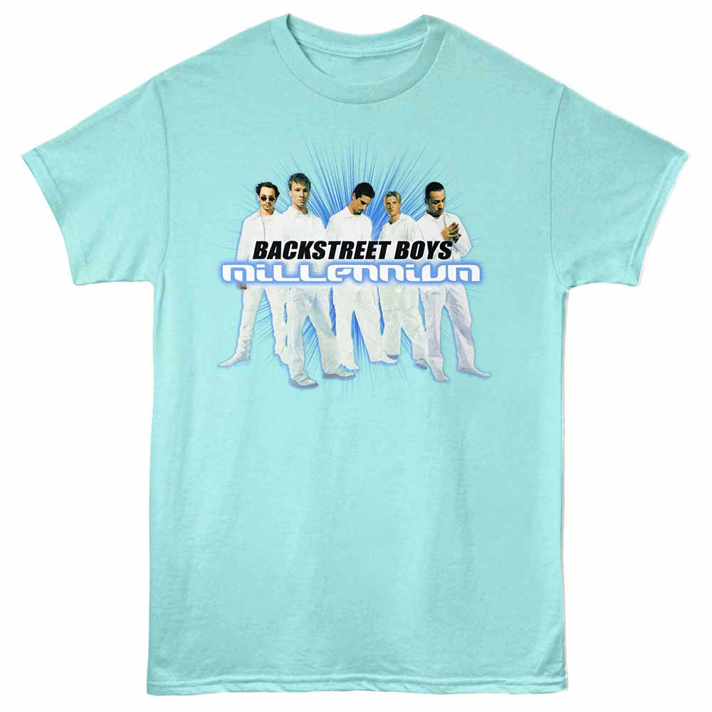 Backstreet Boys - Millennium - Unisex Short Sleeve T-Shirt - Purist Blue Heather