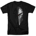 Battlestar Galactica - Cylon Head - Adult Unisex Short Sleeve T-Shirt - Black