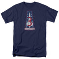 Battlestar Galactica - Vigilantes Badge - Adult Unisex T-Shirt - Blue