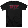 Battlestar Galactica - Wtf - Adult Unisex Short Sleeve T-Shirt - Black