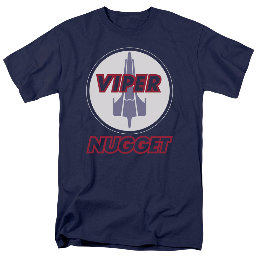 Battlestar Galactica - Nugget - Adult Unisex Short Sleeve T-Shirt - Blue
