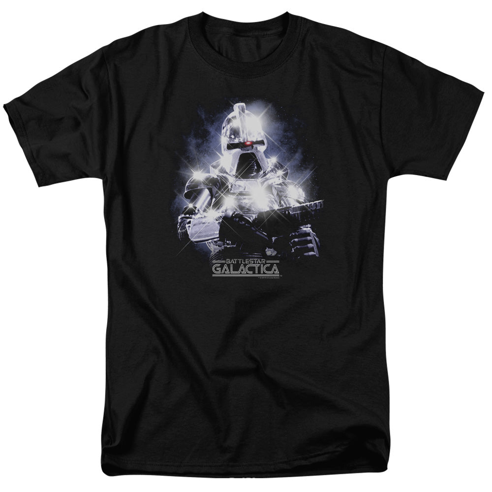 Battlestar Galactica - 35th Anniversary Cylon - Adult Unisex T-Shirt - Black