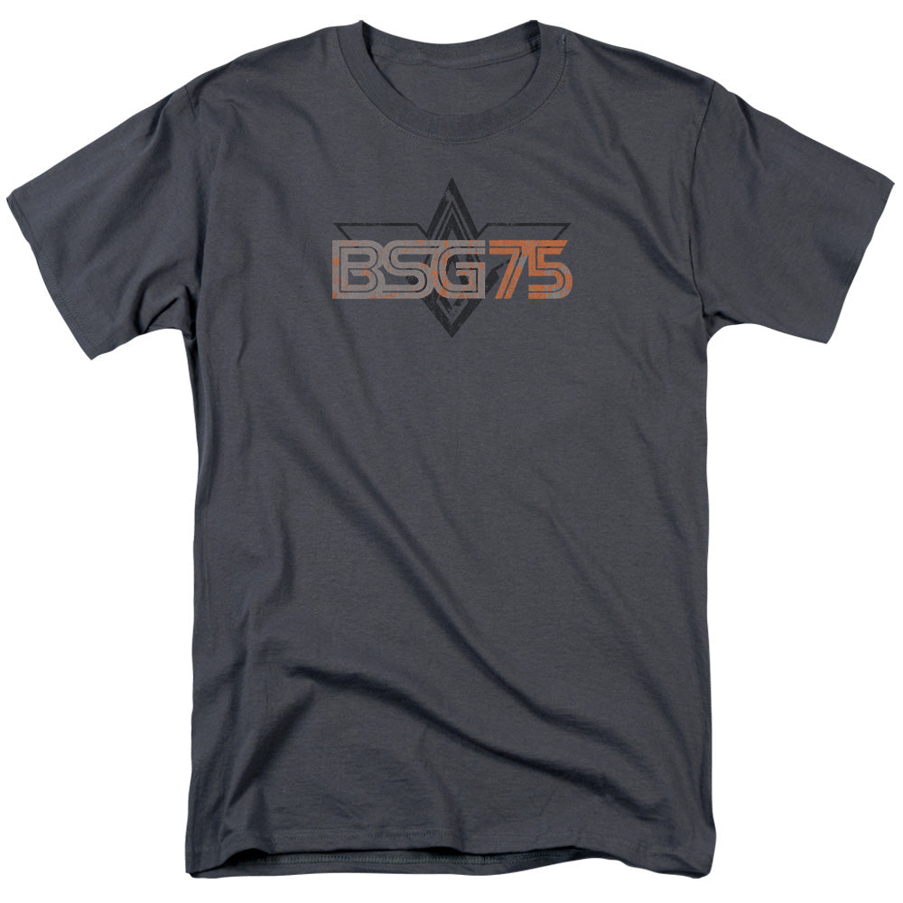 Battlestar Galactica - Bsg75 - Adult Unisex Short Sleeve T-Shirt - Gray