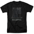 Battlestar Galactica - Together Now - Adult Unisex Short Sleeve T-Shirt - Black