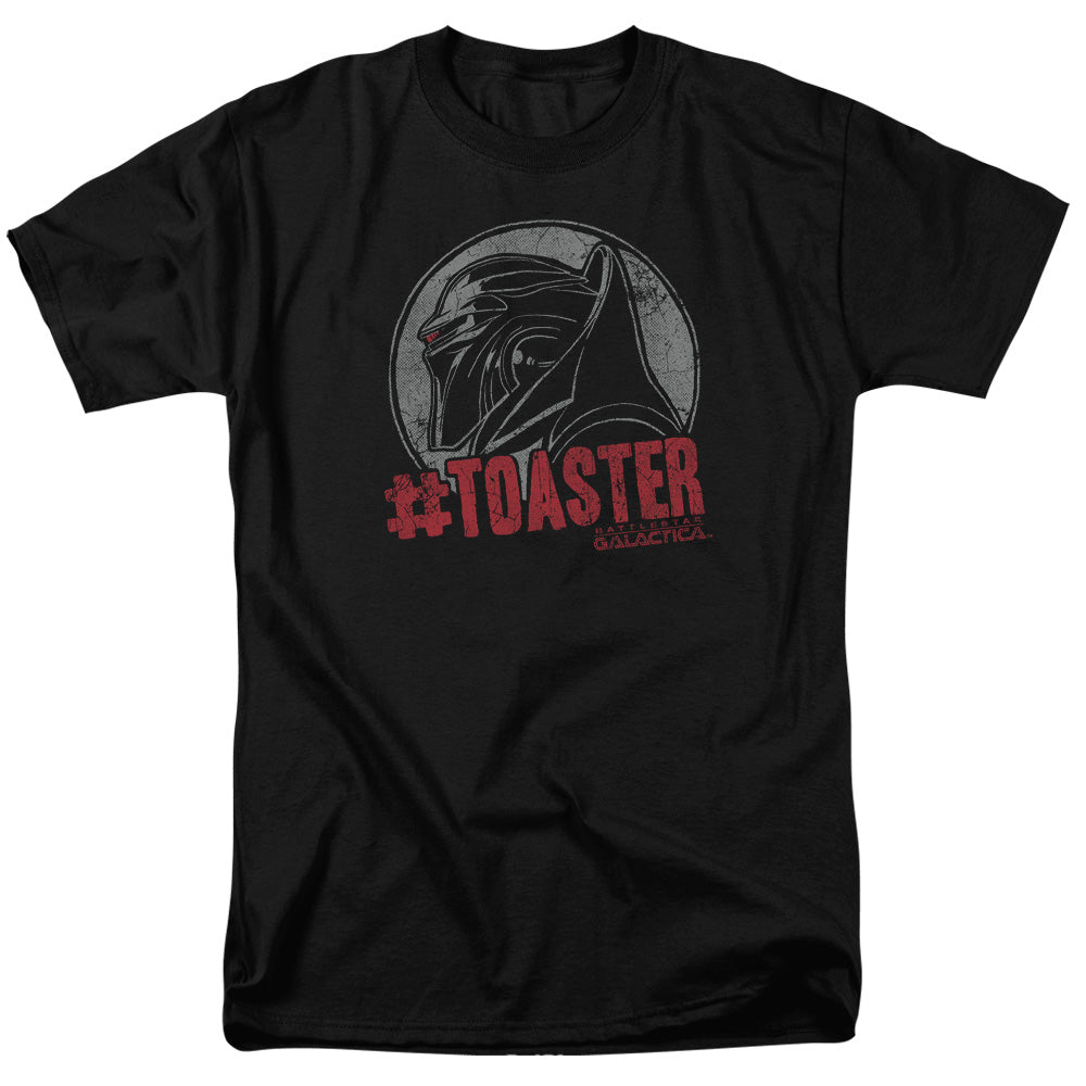 Battlestar Galactica - #Toaster - Adult Unisex Short Sleeve T-Shirt - Black