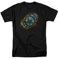 Battlestar Galactica - Emblem Knock-Out - Adult Unisex T-Shirt - Black