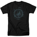 Battlestar Galactica - Faded Emblem - Adult Unisex Short Sleeve T-Shirt - Black