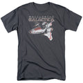 Battlestar Galactica - Mark Ii Viper - Adult Unisex Short Sleeve T-Shirt - Gray