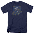 Battlestar Galactica - Battleaxe Badge - Adult Unisex T-Shirt - Blue