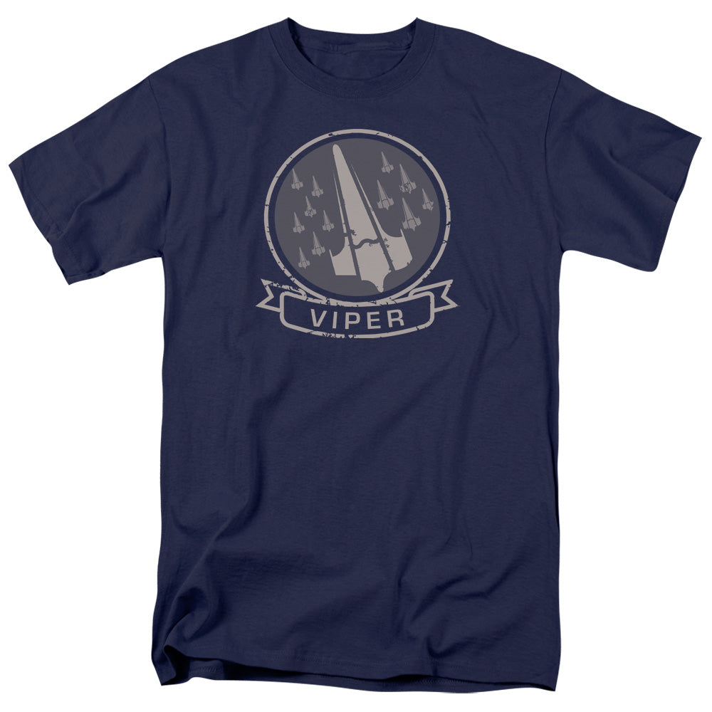 Battlestar Galactica - Viper Squad - Adult Unisex Short Sleeve T-Shirt - Blue