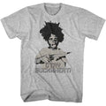 Buckwheat - Otay - American Classics - Heather Gray Adult Short Sleeve T-Shirt