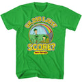 Beavis And Butthead - Getting Jiggy - American Classics - Solid Green Adult Short Sleeve T-Shirt