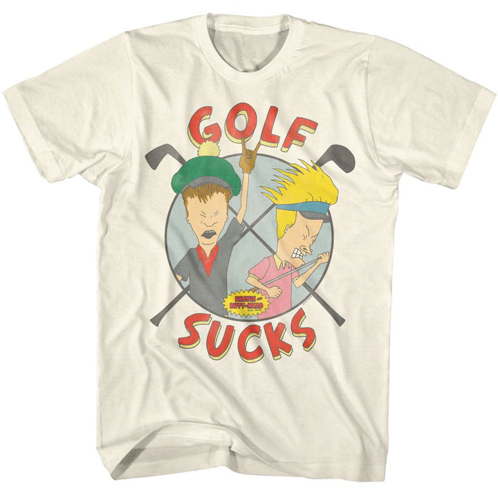 Beavis And Butthead - Golf Sucks - American Classics Adult Short Sleeve T-Shirt