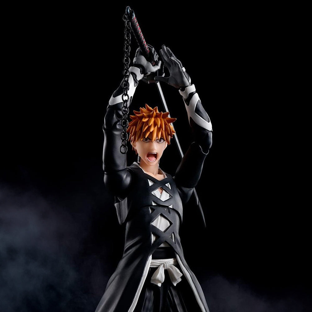 Tamashii Nations - Bleach Thousand-Year Blood War - Ichigo Kurosaki Bankai Tensazagetsu - Bandai Spirits S.H.Figuarts