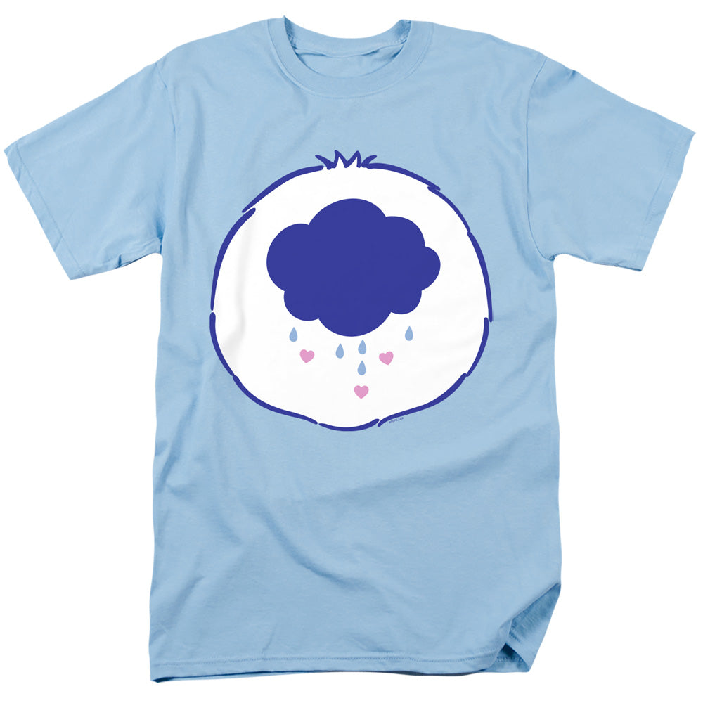 Care Bears - Grumpy Belly - Adult Unisex Short Sleeve T-Shirt - Blue