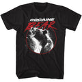 Cocaine Bear - In Circle - American Classics - Solid Black Adult Short Sleeve T-Shirt