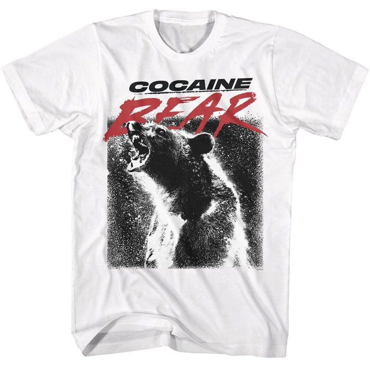 Cocaine Bear - Poster Light - American Classics - Solid White Adult Short Sleeve T-Shirt