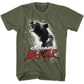 Cocaine Bear - Movie Poster Light - American Classics - Solid Green Adult Short Sleeve T-Shirt