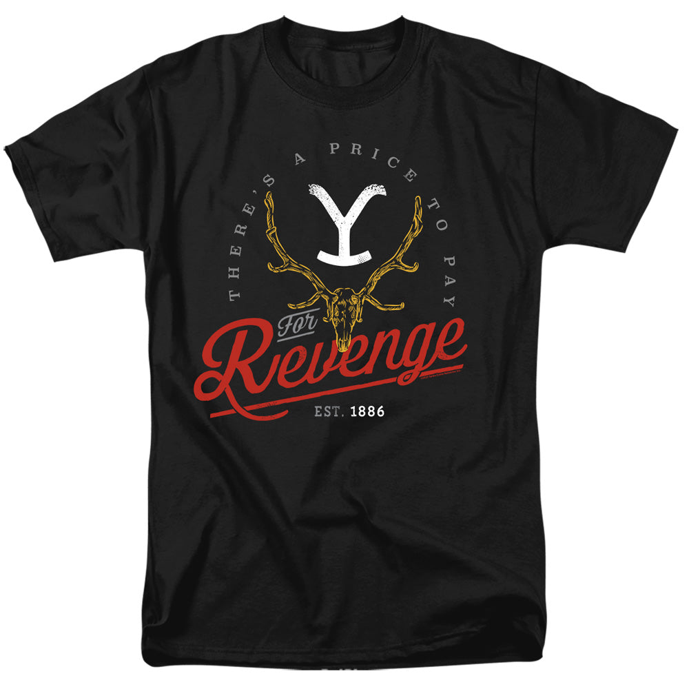 Yellowstone - Price To Pay - Adult Unisex Short Sleeve T-Shirt - Black